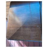 RWAY Walnut Server Buffet Cabinet w Pull Out Leaves 74in Extended