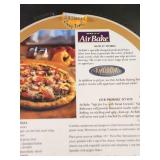 WearEver AirBake Pizza Pan & Wooden Pizza Peel Set 15.5in