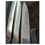 Mixed Kitchen Cutlery Lot Ginsu Old Homestead Chicago Cutlery Knives