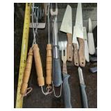 Mixed Kitchen Cutlery Lot Ginsu Old Homestead Chicago Cutlery Knives