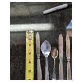 Vintage Silverplate Serving Utensils Butter Knives Cake Server Set