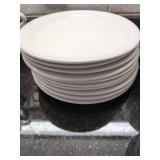 Gibson White Dinnerware Set with Corelle Vitrelle Plates & Bowls