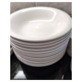 Gibson White Dinnerware Set with Corelle Vitrelle Plates & Bowls