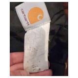 Carhartt Duck Workwear Jacket & Bib Overalls Brown Insulated