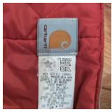 Carhartt Duck Workwear Jacket & Bib Overalls Brown Insulated