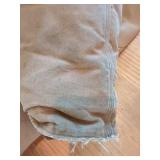 Carhartt Duck Workwear Jacket & Bib Overalls Brown Insulated