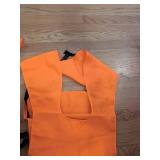 Cabela's Blaze Orange Hunting Safety Apparel Set Hat Vests Beanie