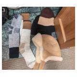 Lot of Assorted Winter Hats Gloves Socks Scarves & Ponchos