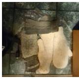 Lot of Assorted Winter Hats Gloves Socks Scarves & Ponchos