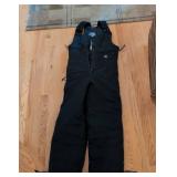 Vintage Coldwave Womens Ski Bib Snow Pants Black Size L Hong Kong