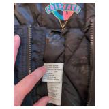 Vintage Coldwave Womens Ski Bib Snow Pants Black Size L Hong Kong