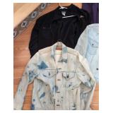 Vintage Jacket Lot Levi's Calvin Klein ALPS Fundy Denim Fleece Wear