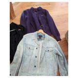 Vintage Jacket Lot Levi's Calvin Klein ALPS Fundy Denim Fleece Wear
