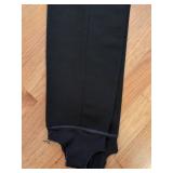 Vintage Roffe Womens Stirrup Ski Pants Black Size 16 Long USA