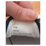 Tretorn Kristine Low Top Sneakers Ivory Beige Black Women's 9M