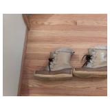 Sorel Nanook Winter Boots Shearling Lined Made in Canada Pair