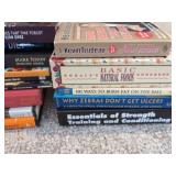 Lot of Assorted Health, Cooking & Fitness Nonfiction Books