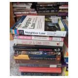Lot of Assorted Fiction & Nonfiction Books Hardcover Paperback Mix