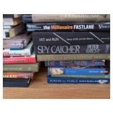 Lot of Assorted Hardcover & Paperback Books Business Fiction Health
