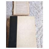 Vintage Religious Book Lot Holy Bibles Hymnal Church Programs