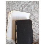 Vintage Religious Book Lot Holy Bibles Hymnal Church Programs
