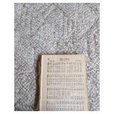 Vintage Religious Book Lot Holy Bibles Hymnal Church Programs