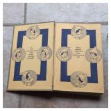 Vintage Children's Books Pinocchio & Treasure Island Hardcovers