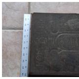 Antique Embossed Holy Bible Family Bible Leather Bound Large Format