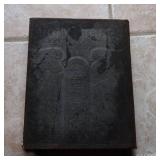 Antique Embossed Holy Bible Family Bible Leather Bound Large Format
