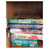 Lot of Assorted Kids Family VHS Tapes Disney Pokemon Rugrats