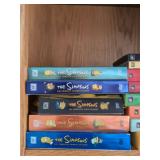 Box Lot of Simpsons & Family Guy DVD Sets