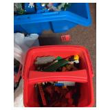 LEGO Mixed Bulk Lot Bricks Parts Bionicle Technic w Classic Tub