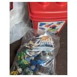 LEGO Mixed Bulk Lot Bricks Parts Bionicle Technic w Classic Tub