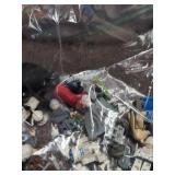 LEGO Mixed Parts Lot Star Wars Minifigures Technic Storage Bin