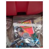 LEGO Mixed Parts Lot Star Wars Minifigures Technic Storage Bin