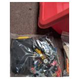 LEGO Mixed Parts Lot Star Wars Minifigures Technic Storage Bin