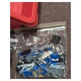 LEGO Mixed Parts Lot Star Wars Minifigures Technic Storage Bin