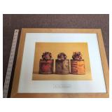 Anne Geddes Framed & Matted Baby Prints Nursery Wall Art Set