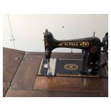 Antique Free Westinghouse Electric Sewing Machine Cabinet Treadle Style