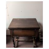 Antique Free Westinghouse Electric Sewing Machine Cabinet Treadle Style