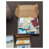 Assorted Gift Wrap & Greeting Card Stationery Lot w Storage Tote