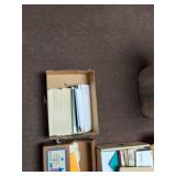 Assorted Gift Wrap & Greeting Card Stationery Lot w Storage Tote