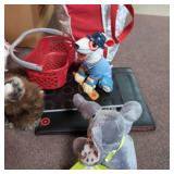Target Bullseye Plush Toy & Store Accessory Lot Promo Mascot Collection