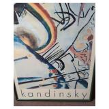 Framed Wassily Kandinsky Abstract Art Print Poster Green Frame 36x24
