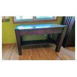 Mission Style Oak Console Table Writing Desk 48x28x30 Arts & Crafts