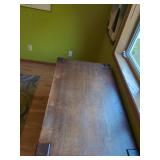 Mission Style Oak Console Table Writing Desk 48x28x30 Arts & Crafts