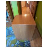 Oak Finish 2-Drawer File Cabinet Home Office Storage 30 x 21 x 22