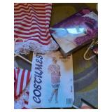 Assorted Halloween Costume Lot Marilyn Mermaid Wig Accessories