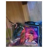Assorted Halloween Costume Lot Marilyn Mermaid Wig Accessories