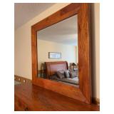 Urban Craftsman Mission Style 9 Drawer Dresser With Mirror Wood Bedroom Chest